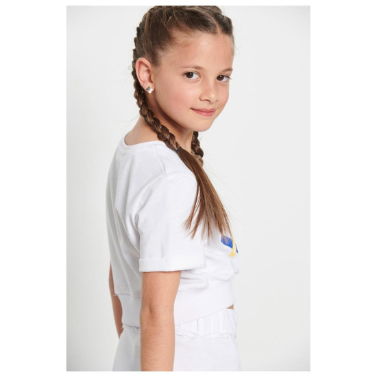 Bodytalk Παιδική κοντομάνικη μπλούζα Crop Top